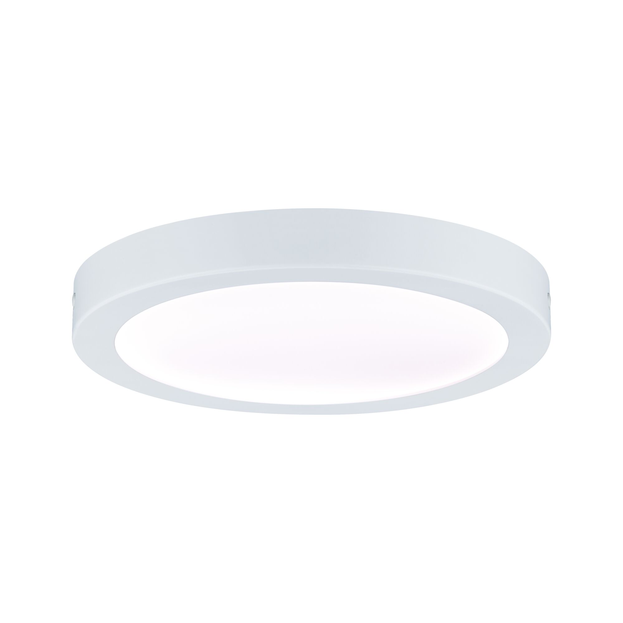 Panel LED Abia okrągły 300mm 22W 2200lm 4000K Biały Okrągła biała lampa sufitowa LED z metalową ramą, energooszczędne oświetlenie wnętrz