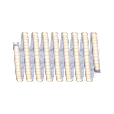 Flexible LED light strip with warm white light for modern indoor lighting solutions and decoration