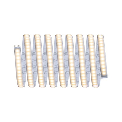 Flexible LED light strip with warm white light for modern indoor lighting solutions and decoration
