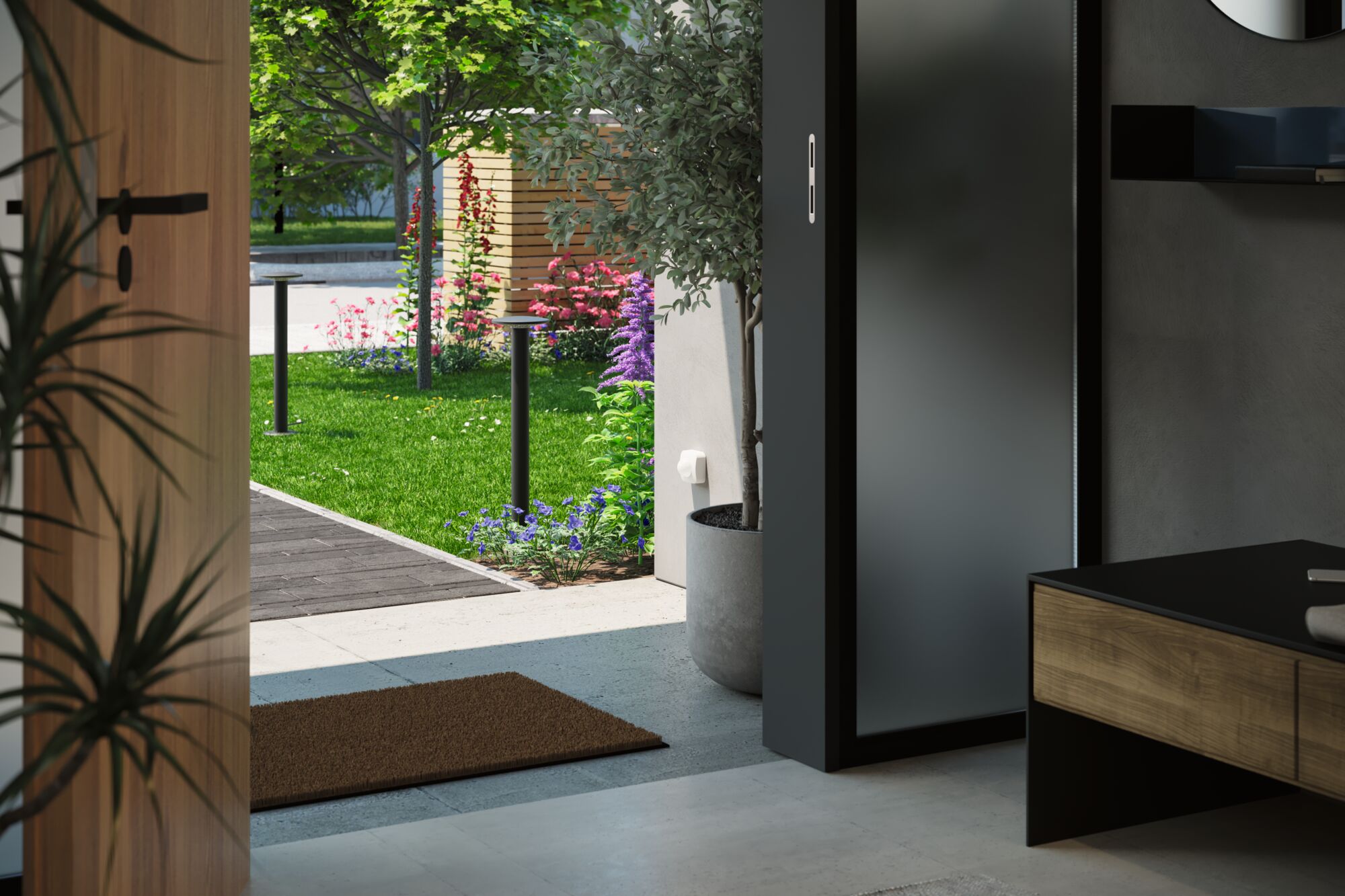 Sensor Smart Home Zigbee 3.0 Bewegungssensor Weiß
