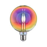 Colorful LED bulb with E27 base and warm light for decorative home lighting and ambiance
