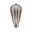 Floating Shine 230 V Standard LED Corn E27 90lm 2,8W 1800K Smoke glass Vintage LED bulb with smoked glass and warm white light for decorative lighting solutions