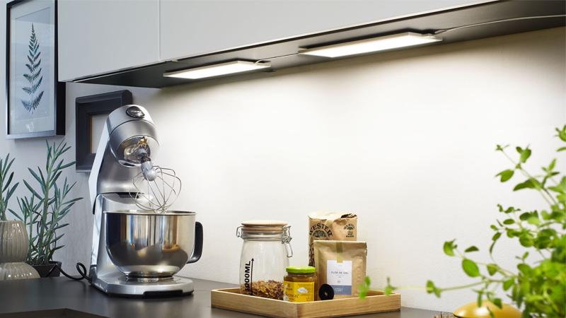 Paulmann Unterschrankbeleuchtung für eine bessere Arbeitsbeleuchtung Unterschrankbeleuchtung sorgen für viel Licht auf der Arbeitsfläche