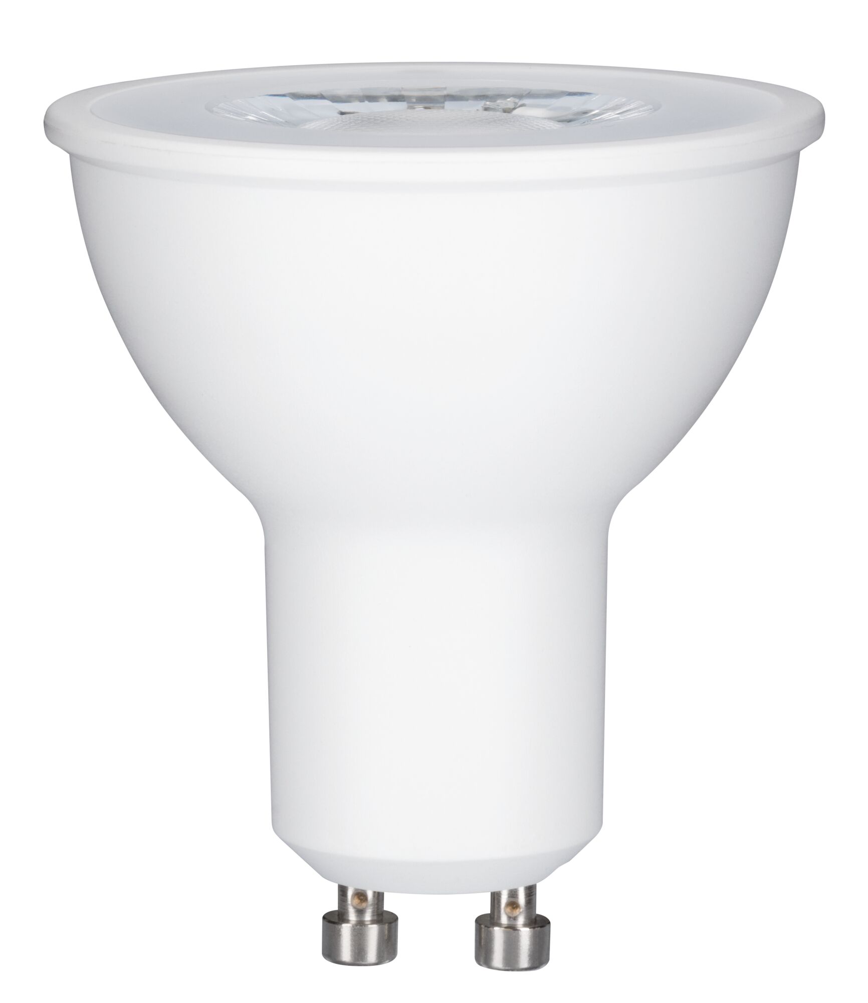 Weiße LED-Reflektorlampe mit GU10-Sockel aus Kunststoff für energiesparende Beleuchtung