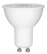 Lampe LED réflecteur blanche avec base GU10 en plastique pour éclairage économique
