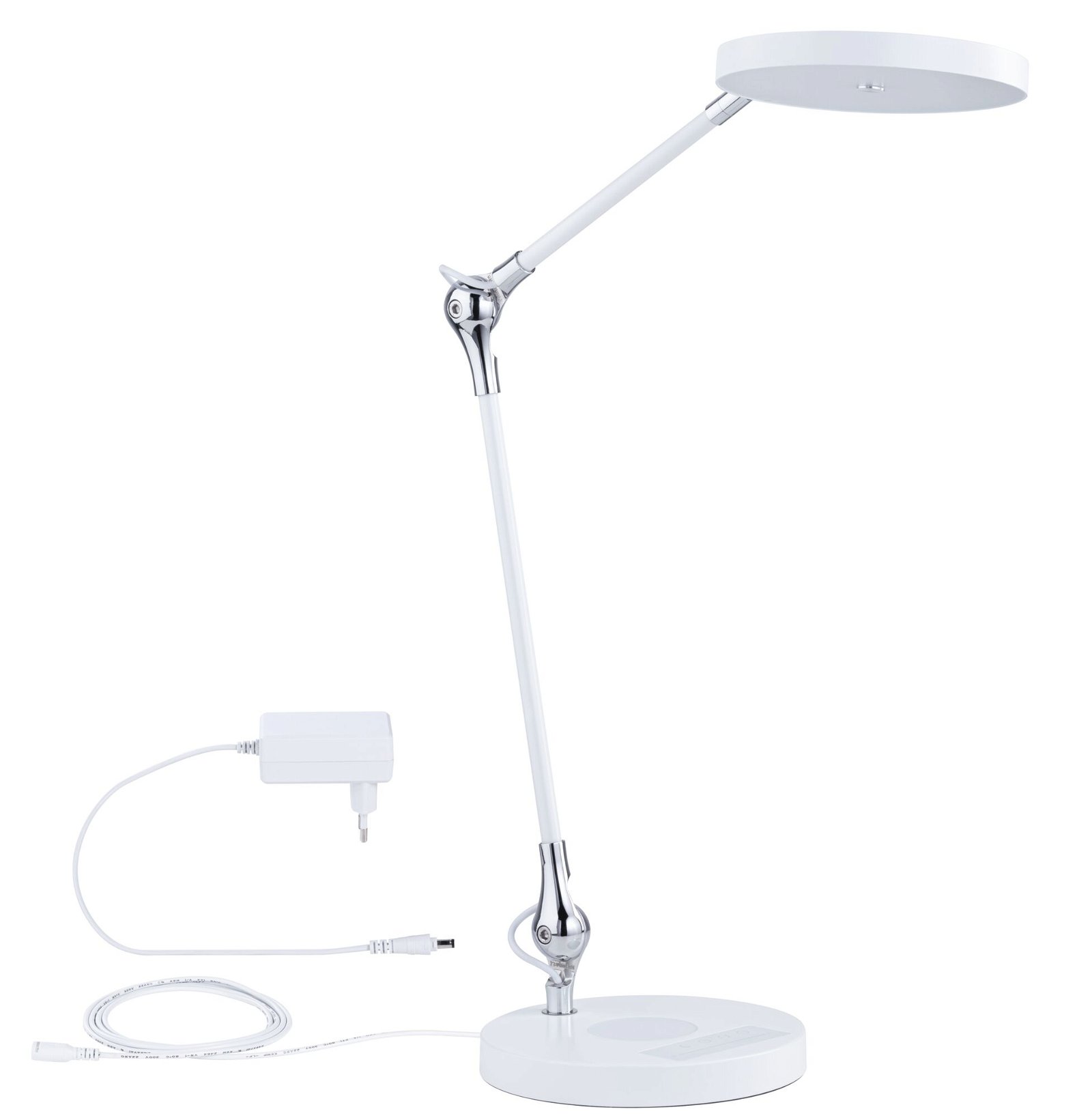 Lampe de bureau LED Numis QI White Switch 1000lm 11W Blanc