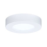 Round white plastic LED ceiling light for modern home lighting solutions