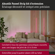 Strip LED Panneau acoustique Extension 2,4m RGB Noir