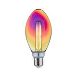 Ampoule LED colorée avec culot E27 et dégradé décoratif pour éclairage d'ambiance