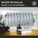 MaxLED 500 basic set with flexible daylight LED strips and power supply for easy installation
