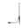 Plug & Shine Borne lumineuse LED Pin Luminaire individuel IP44 cylindrique 360mm 3000K 5,5W 180lm 24V Anthracite Aluminium/Matière plastique Lanterne LED noire avec piquet et câble pour éclairage extérieur au design moderne