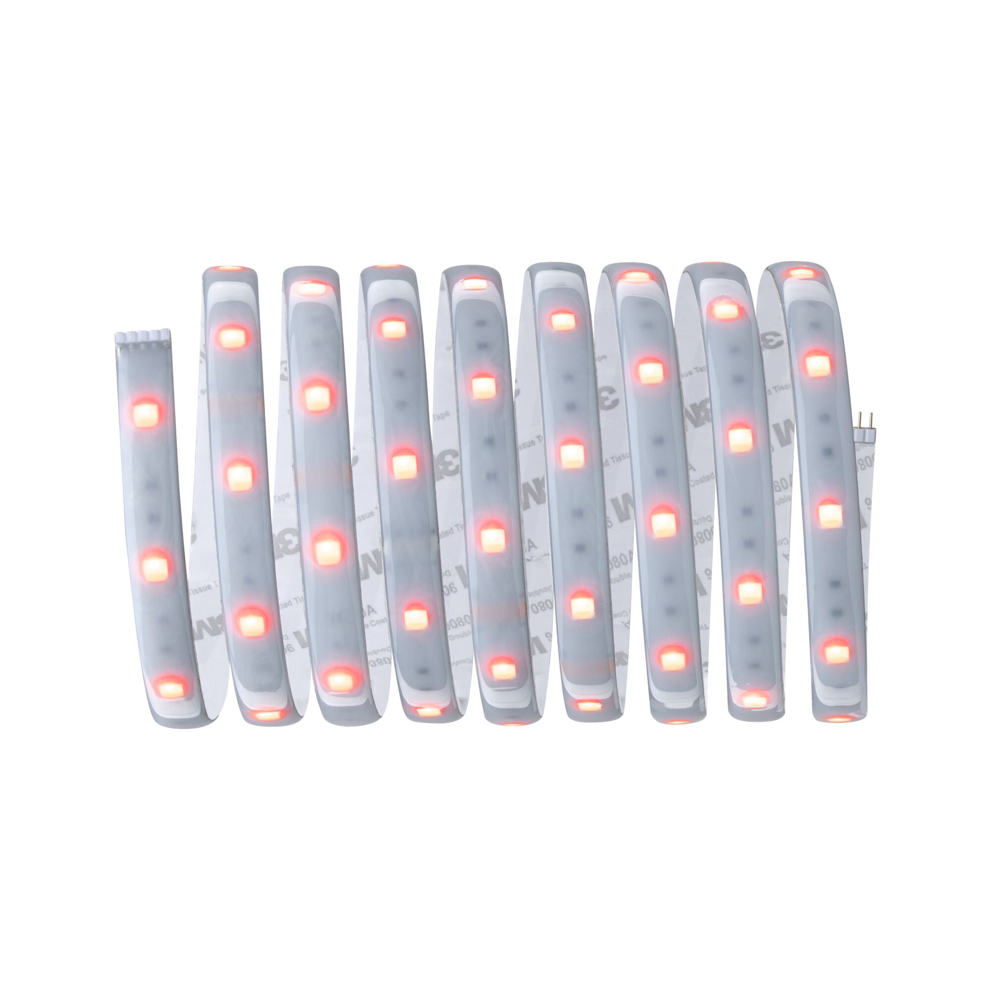 Bande LED flexible avec LEDs rouges et dos autocollant pour solutions d'éclairage polyvalentes