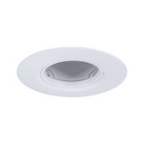 Spot encastré blanc en plastique avec insert orientable pour éclairage LED flexible