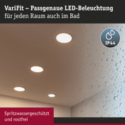 Weiße LED-Einbauleuchten mit IP44 Schutz für Badezimmer, spritzwassergeschützt und rostfrei