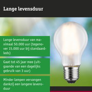 LED-lamp in hand met nadruk op langere levensduur en energiezuinigheid van LED-verlichting