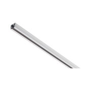 Weißes Aluminium-Profil für LED-Streifen mit Diffusor, ideal für moderne Lichtinstallationen
