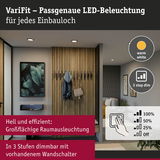 VariFit LED-Einbauleuchte in warmweiß mit 3-Stufen-Dimmung für effiziente Raumbeleuchtung