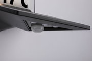 Schwarzes LED-Leuchtpaneel mit integriertem Bewegungsmelder aus Kunststoff für Innenräume