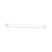 Moderner rechteckiger LED-Deckenleuchter in Weiß mit Aluminiumrahmen für Wohnräume