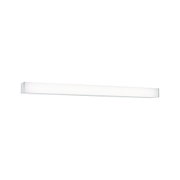 Plafonnier LED rectangulaire blanc moderne avec cadre en aluminium pour salon