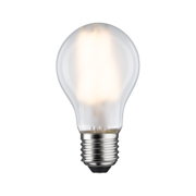Classic LED light bulb with clear glass and E27 base for energy-efficient lighting solutions