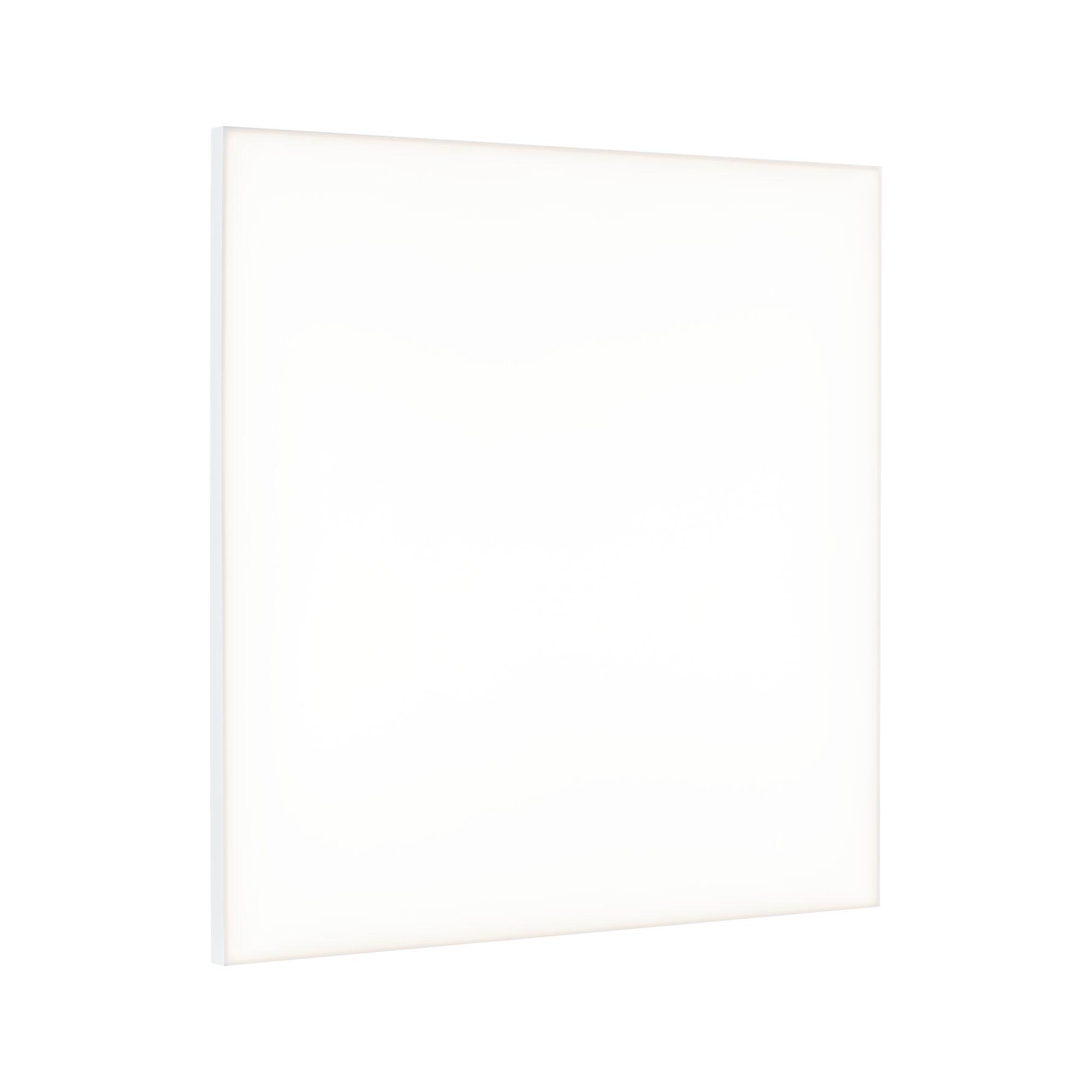 Plafonnier LED carré blanc avec éclairage économique pour intérieurs modernes