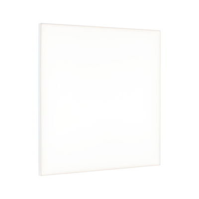 Square white LED ceiling light with energy-saving illumination for modern interiors