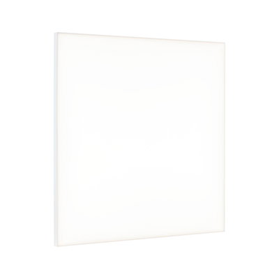 Square white LED ceiling light with energy-saving illumination for modern interiors