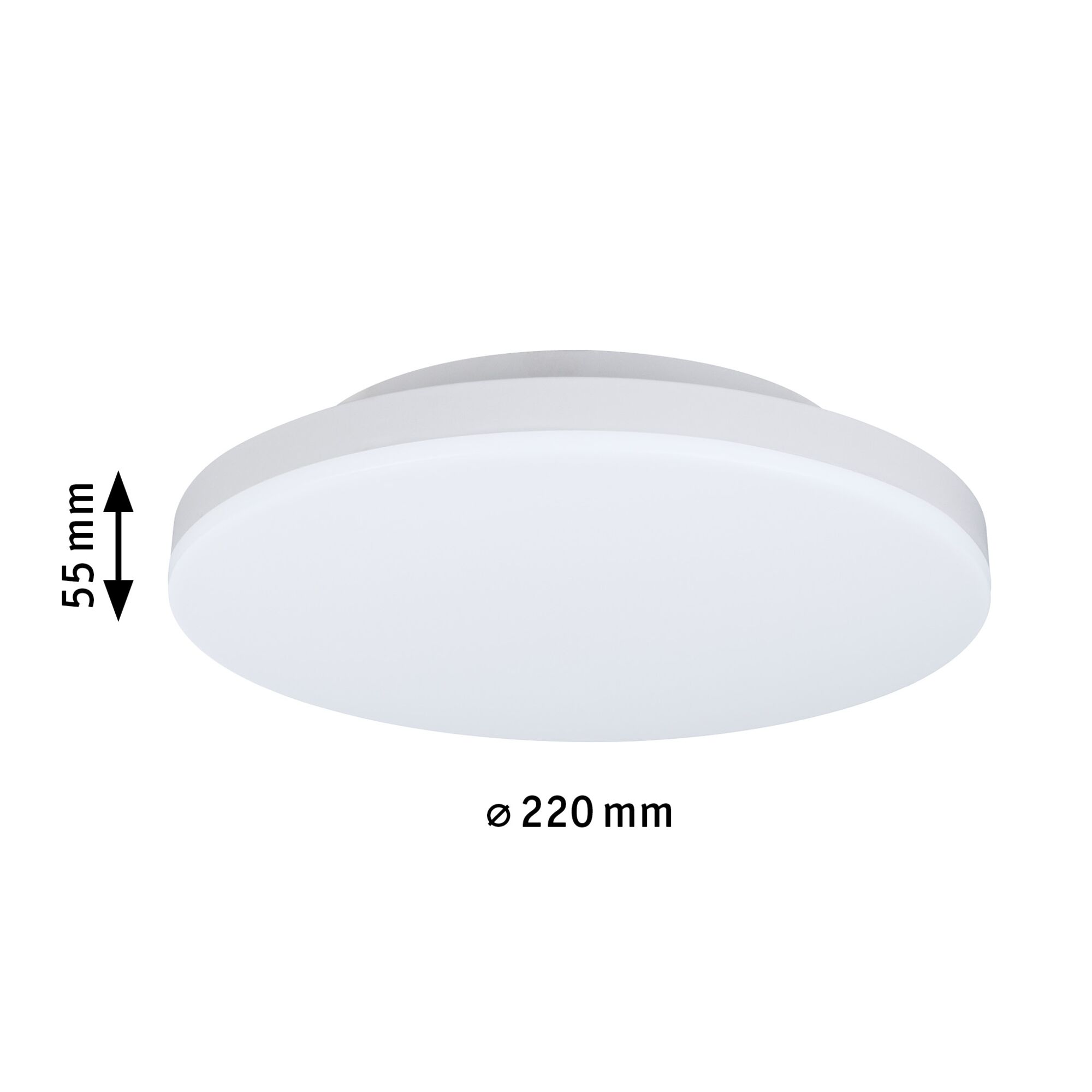 LED Deckenleuchte Siena 4000K 220mm 1100lm 230V 12,3W