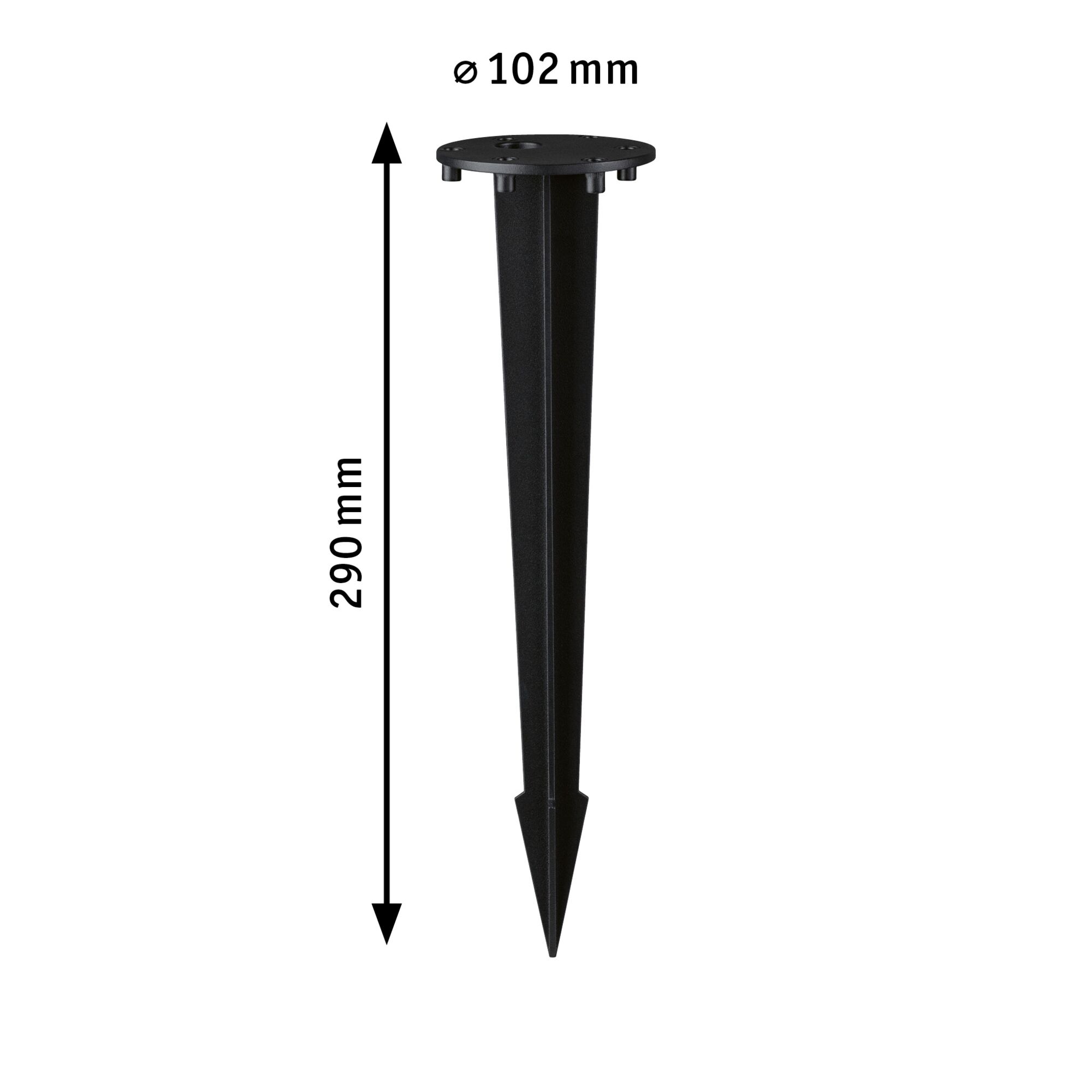 ModuShine Poller Erdspieß IP44 290mm Anthrazit