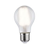 Classic LED light bulb with clear glass and E27 base for energy-efficient lighting solutions