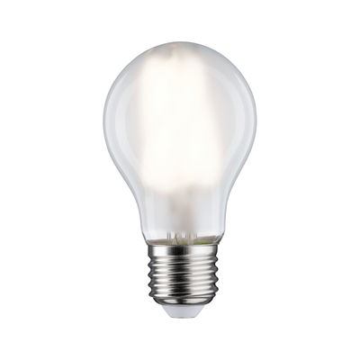 Classic LED light bulb with clear glass and E27 base for energy-efficient lighting solutions