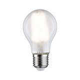 Classic LED light bulb with clear glass and E27 base for energy-efficient lighting solutions