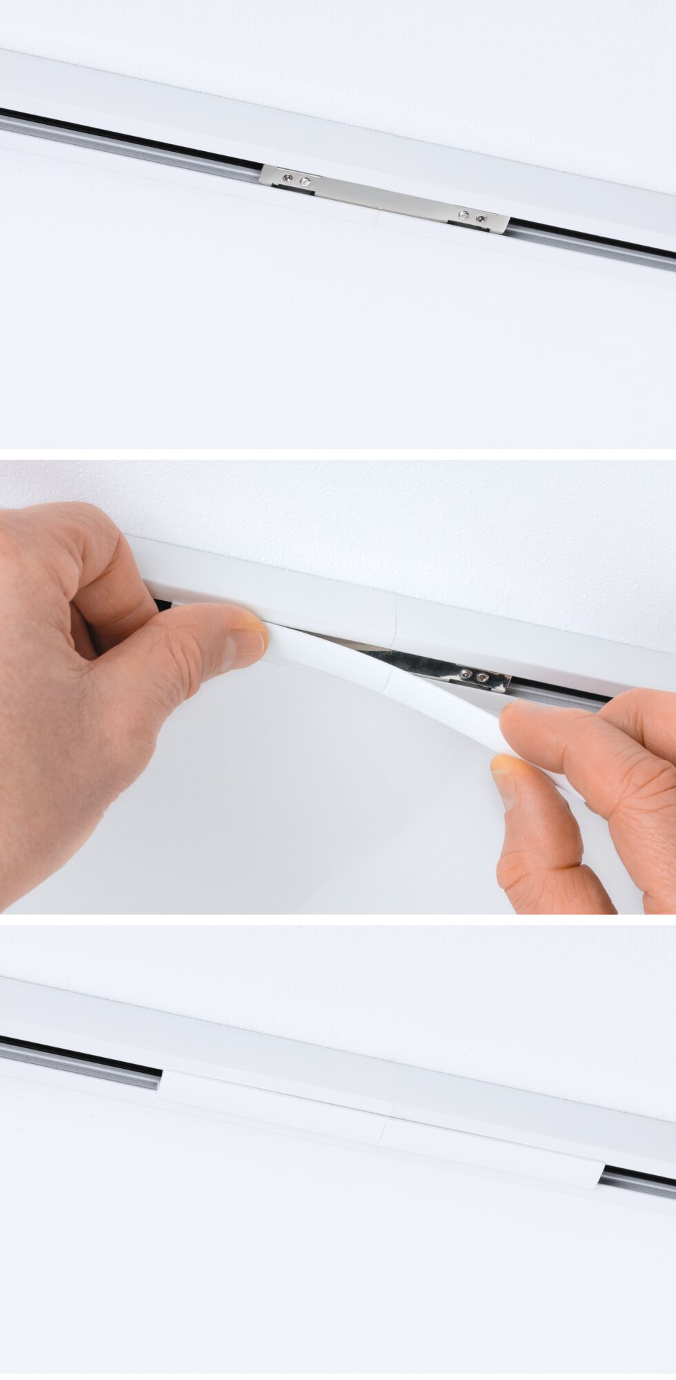 URail Toebehoren Connector-Inlay Signaalwit