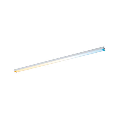 Plafonnier LED blanc fin avec température de couleur réglable du blanc chaud au blanc froid
