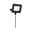 Park + Light Applique d'extérieur LED Bimea IP65 3000K 4,5W Noir Projecteur LED noir avec câble et boîtier métallique rectangulaire pour éclairage extérieur