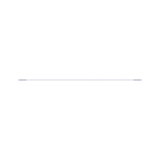 Long white LED tube made of plastic for energy-efficient indoor lighting solutions