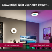 Wand- en plafondlamp met warm wit en gekleurd licht voor kantoor- en speelkamerverlichting