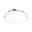 Selection Bathroom LED-plafondlamp Luena IP44 3000K 600lm 230V 11,5W Glas/Chroom Ronde LED-plafondlamp met chromen rand en wit acrylglas voor moderne verlichting