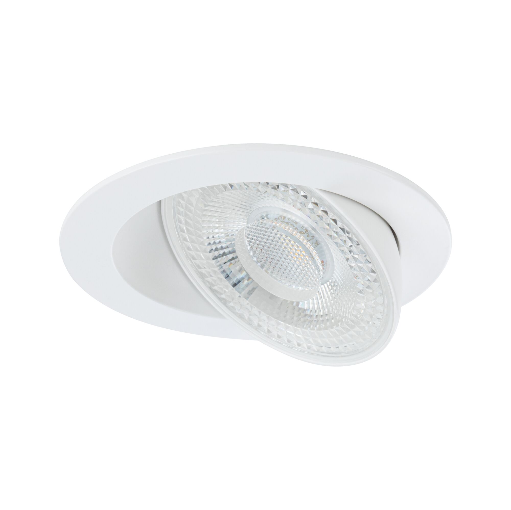 Spot encastré LED White Select Aumus Spot individuel rond 105mm 90° 5W 700lm 230V gradable 2700 - 6500K Blanc