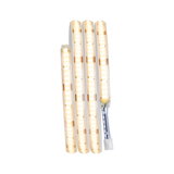 Flexibele LED-strip met warm wit licht en aansluitkabel voor veelzijdige verlichtingsopties