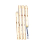 Flexible LED light strips with warm white light and transparent coating for versatile lighting solutions