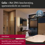 Moderne badkamerverlichting met IP65-bescherming, spatwaterdicht en roestvrij, geschikt voor vochtige ruimtes