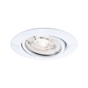 LED Einbauleuchte Base GU10 Flat schwenkbar 4W 400lm 230V 2700K Weiß