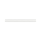 Slim white LED strip made of plastic for modern indoor lighting and energy-efficient illumination.