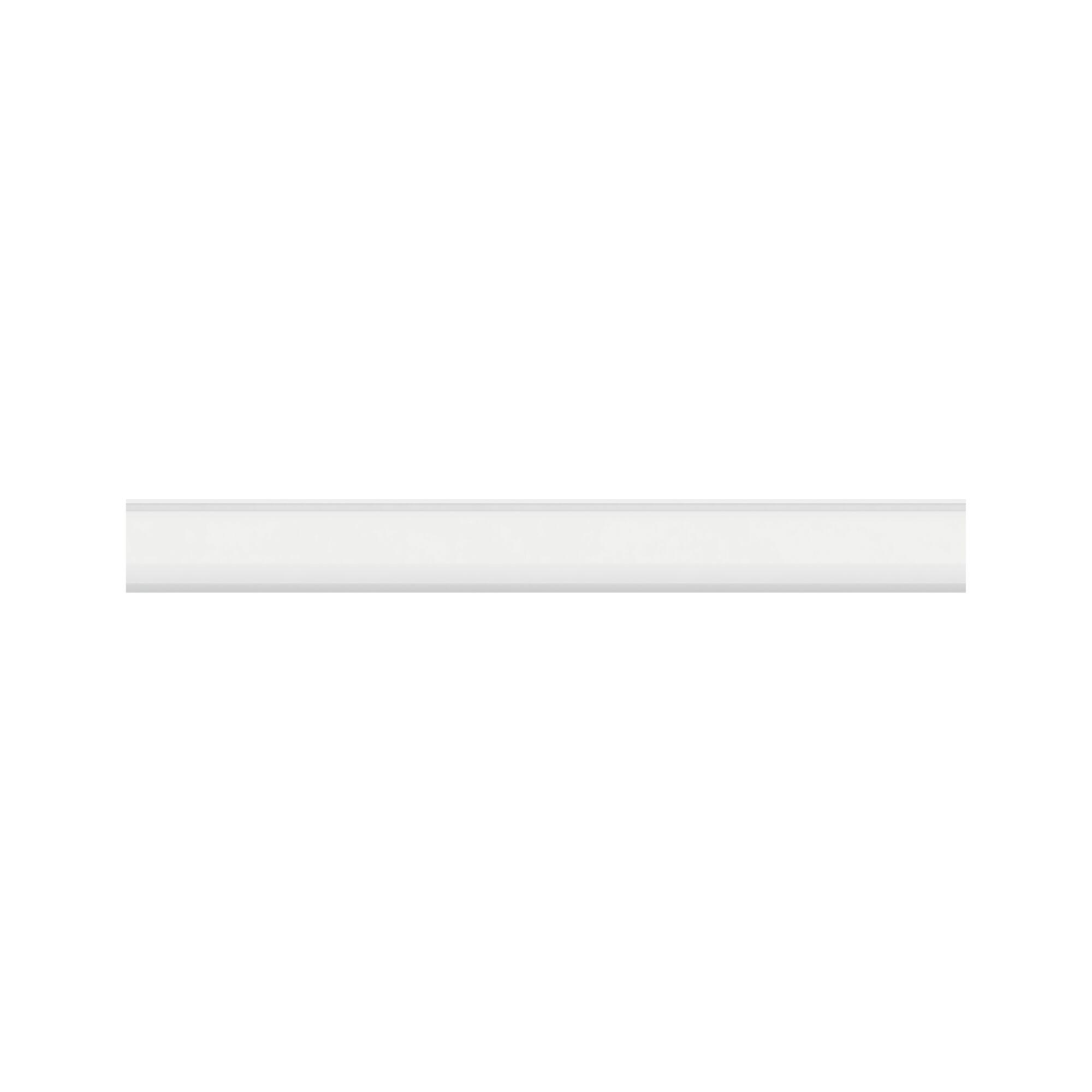 White LED under-cabinet light made of plastic for energy-saving kitchen and furniture lighting