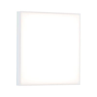 Quadratische weiße LED-Deckenleuchte mit diffusem Licht für moderne Innenräume