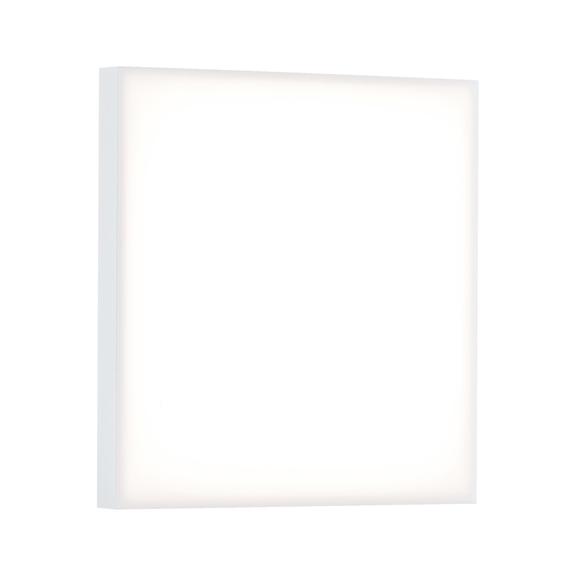 Quadratische weiße LED-Wandleuchte mit Aluminiumrahmen für moderne Innenbeleuchtung