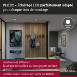 Éclairage LED VariFit blanc neutre 4000K pour une lumière lumineuse et efficace sur grande surface