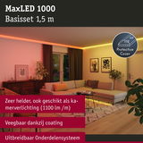 MaxLED 1000 LED-strip 1,5 m met beschermende coating voor heldere en uitbreidbare verlichting